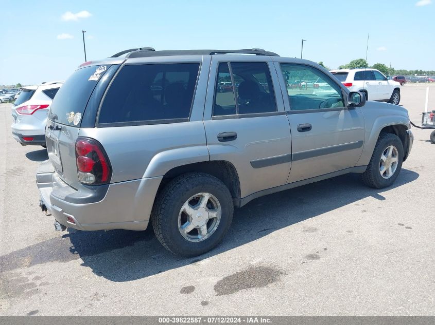 2005 Chevrolet Trailblazer Ls VIN: 1GNDT13S652168319 Lot: 39822587