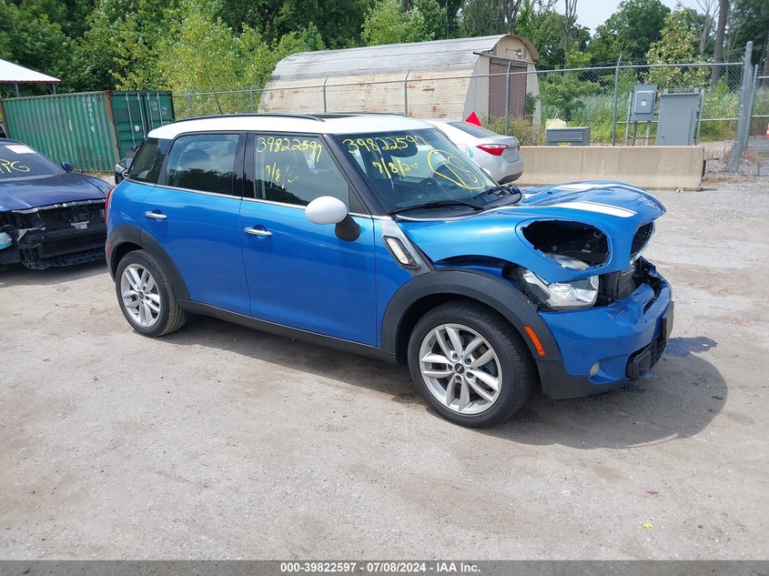 2014 Mini Countryman Cooper S VIN: WMWZC3C57EWP27239 Lot: 39822597