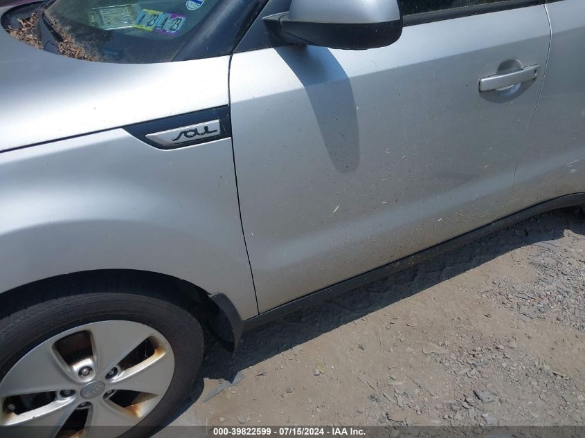 2015 Kia Soul VIN: KNDJN2A26F7768356 Lot: 39822599