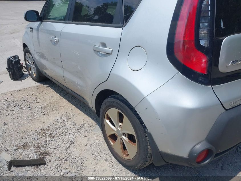 2015 Kia Soul VIN: KNDJN2A26F7768356 Lot: 39822599