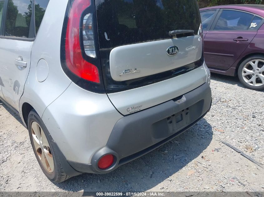 2015 Kia Soul VIN: KNDJN2A26F7768356 Lot: 39822599