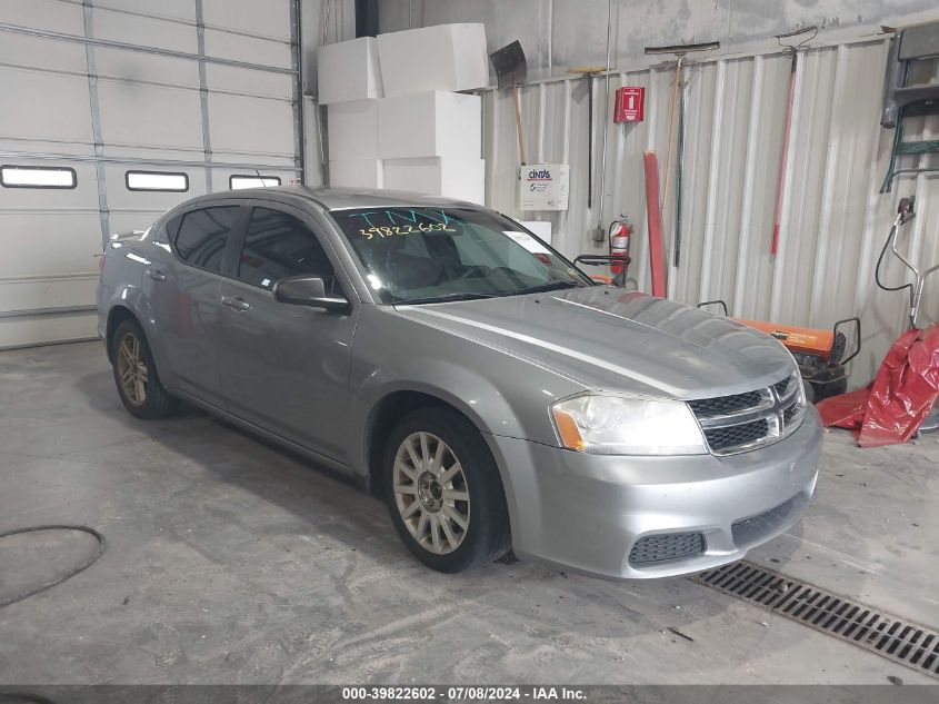 1C3CDZAB2EN187584 2014 Dodge Avenger Se