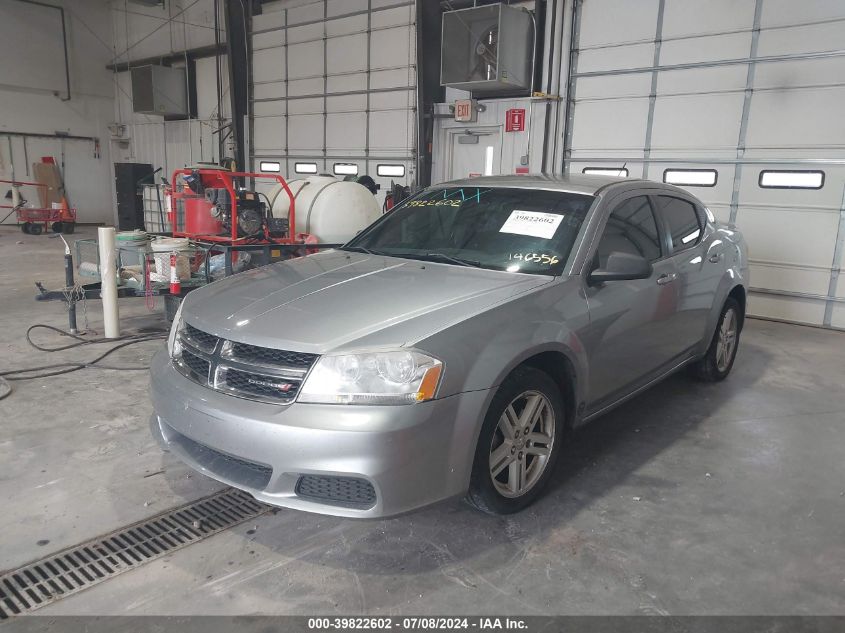 1C3CDZAB2EN187584 2014 Dodge Avenger Se