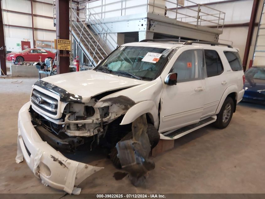 2004 Toyota Sequoia Limited V8 VIN: 5TDBT48A24S224135 Lot: 39822625