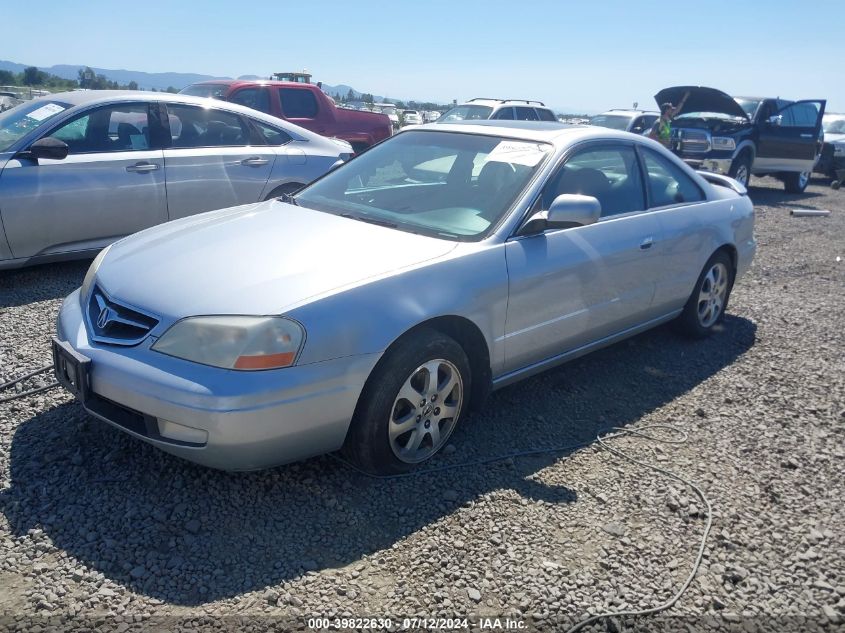 2001 Acura 3.2Cl VIN: 19UYA42411A031195 Lot: 39822630