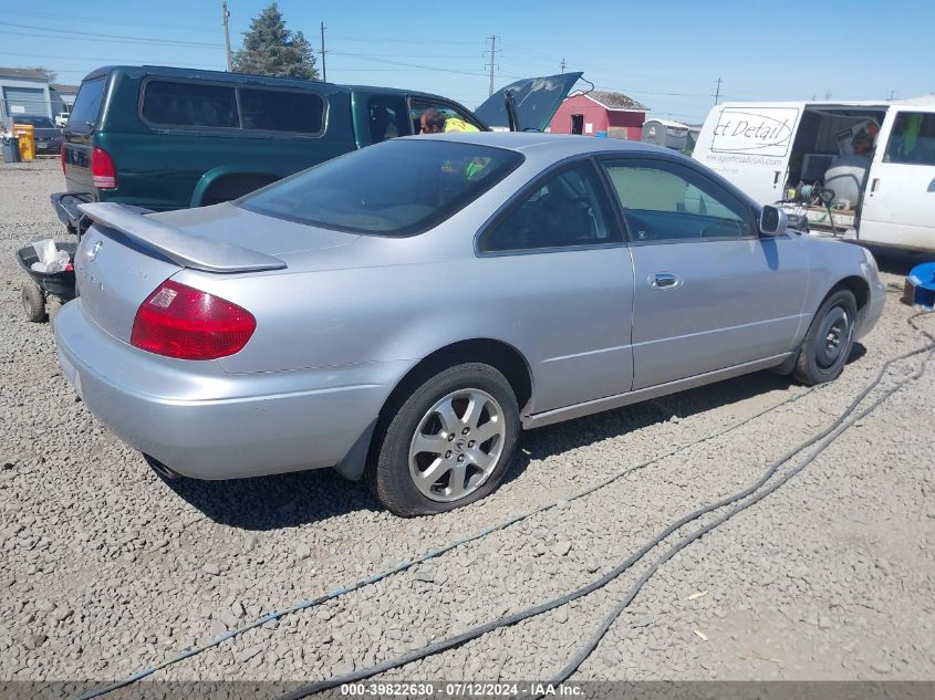 2001 Acura 3.2Cl VIN: 19UYA42411A031195 Lot: 39822630