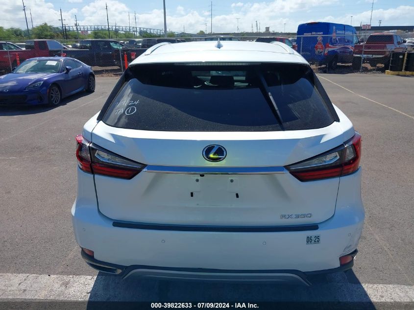 2020 Lexus Rx 350 VIN: 2T2HZMAA7LC163094 Lot: 39822633