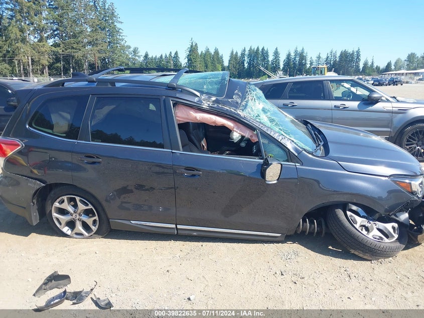 2018 Subaru Forester 2.5I Touring VIN: JF2SJAWC8JH499065 Lot: 39822635