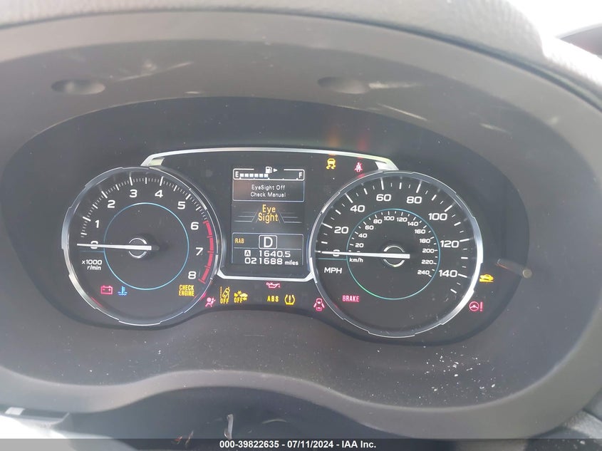 2018 Subaru Forester 2.5I Touring VIN: JF2SJAWC8JH499065 Lot: 39822635