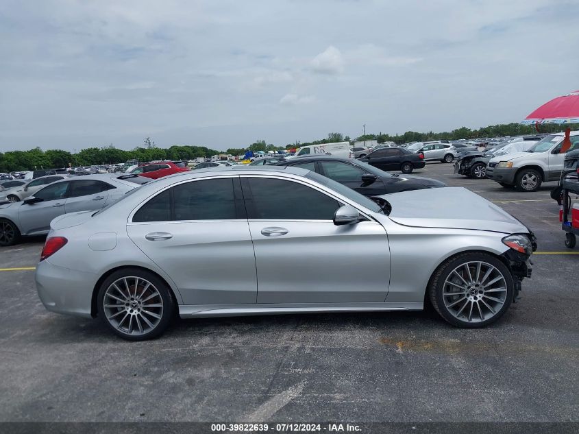 2019 Mercedes-Benz C 300 VIN: 55SWF8DB6KU317805 Lot: 39822639