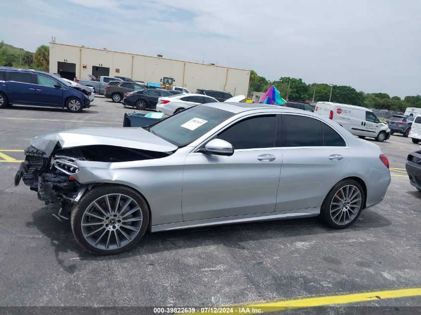 2019 Mercedes-Benz C 300 VIN: 55SWF8DB6KU317805 Lot: 39822639