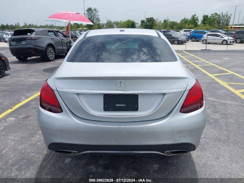 2019 Mercedes-Benz C 300 VIN: 55SWF8DB6KU317805 Lot: 39822639