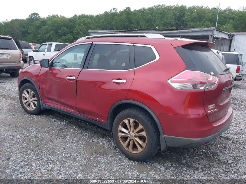 2014 Nissan Rogue Sv VIN: 5N1AT2MT4EC806484 Lot: 40674562