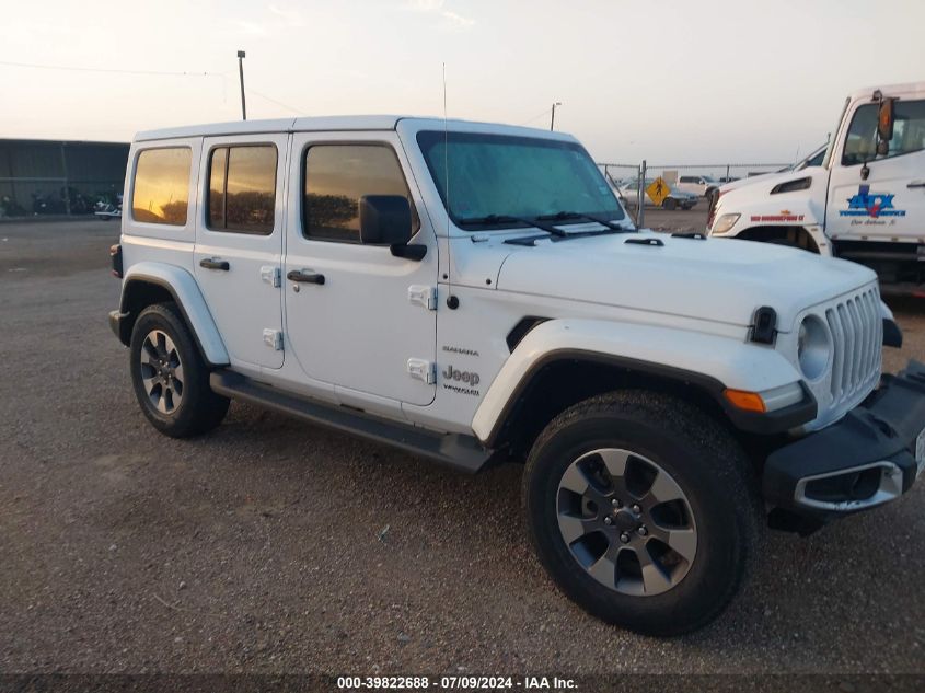 2021 JEEP WRANGLER UNLIMITED SAHARA 4X4 - 1C4HJXEGXMW665487