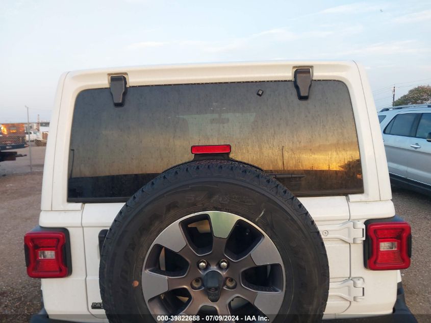 2021 JEEP WRANGLER UNLIMITED SAHARA 4X4 - 1C4HJXEGXMW665487