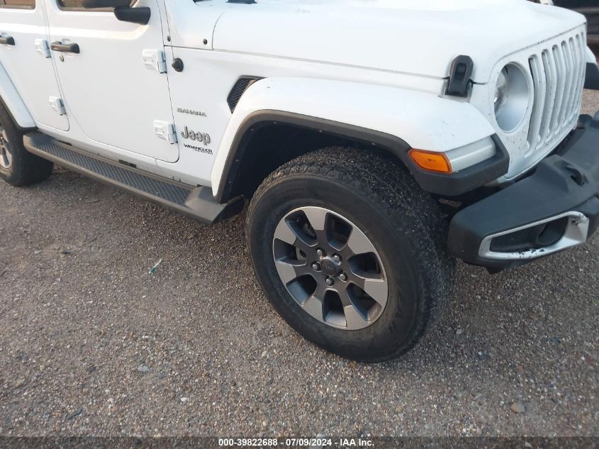 2021 JEEP WRANGLER UNLIMITED SAHARA 4X4 - 1C4HJXEGXMW665487