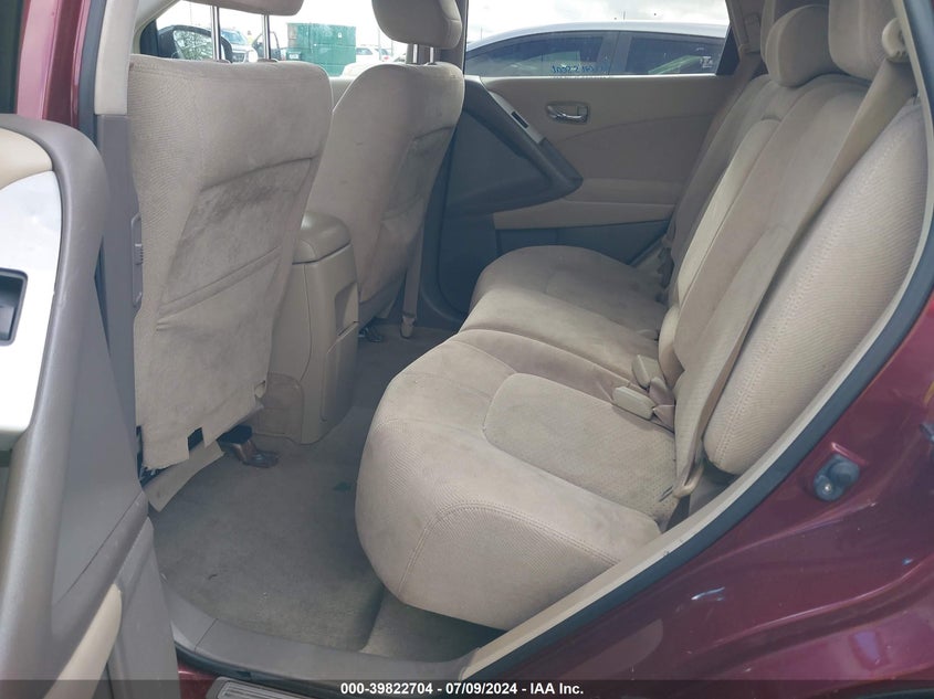 2011 Nissan Murano Sv VIN: JN8AZ1MU2BW051999 Lot: 39822704