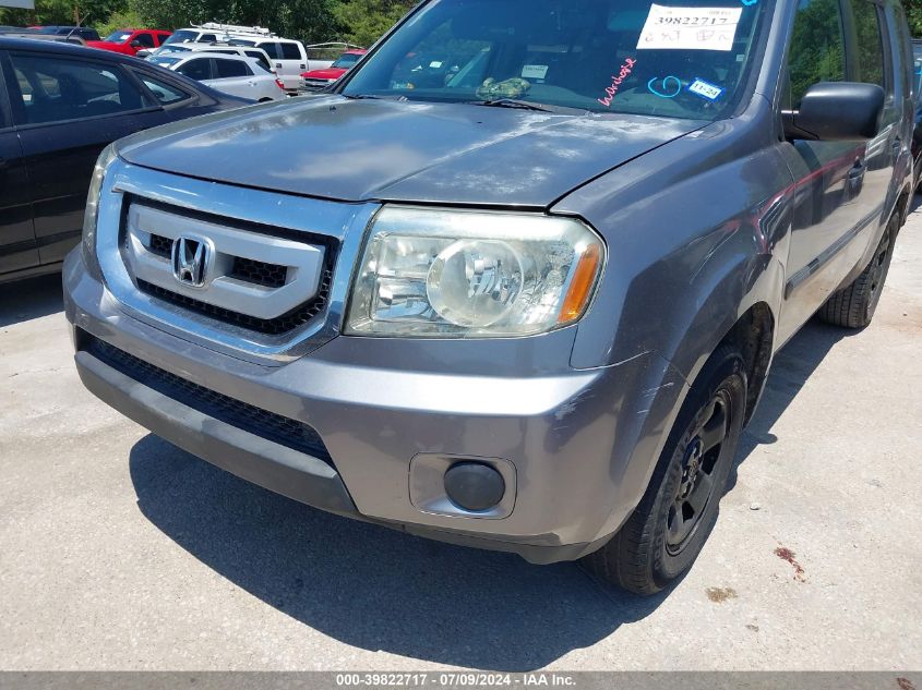 2009 Honda Pilot Lx VIN: 5FNYF38249B028469 Lot: 39822717