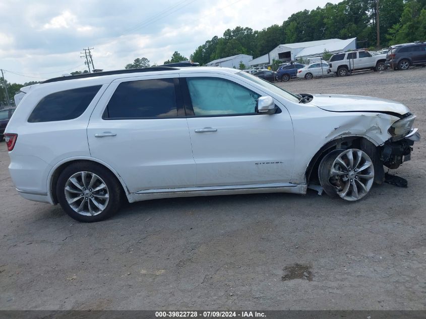 2022 Dodge Durango Citadel Awd VIN: 1C4SDJET9NC219079 Lot: 39822728