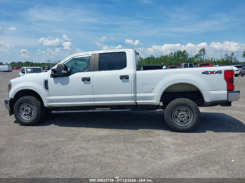 2019 Ford F-250 Xl VIN: 1FT7W2B60KEF58902 Lot: 39822729