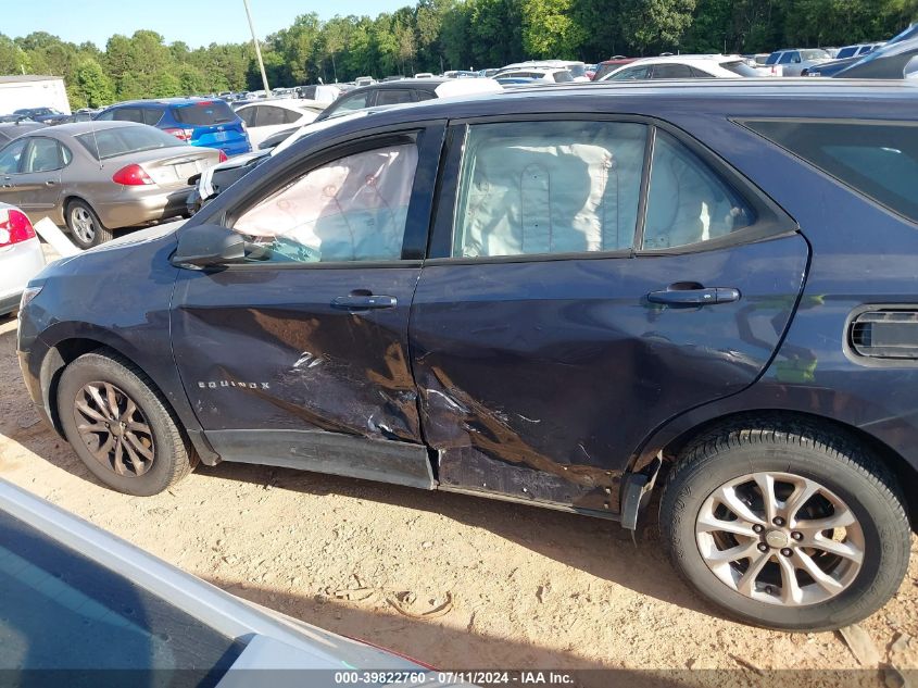 2018 Chevrolet Equinox Ls VIN: 3GNAXREV3JL325858 Lot: 39822760
