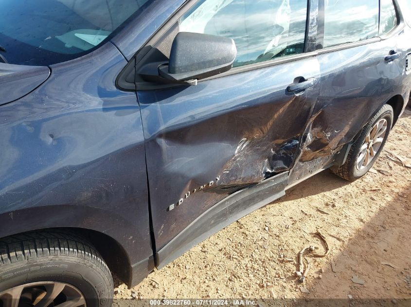 2018 Chevrolet Equinox Ls VIN: 3GNAXREV3JL325858 Lot: 39822760