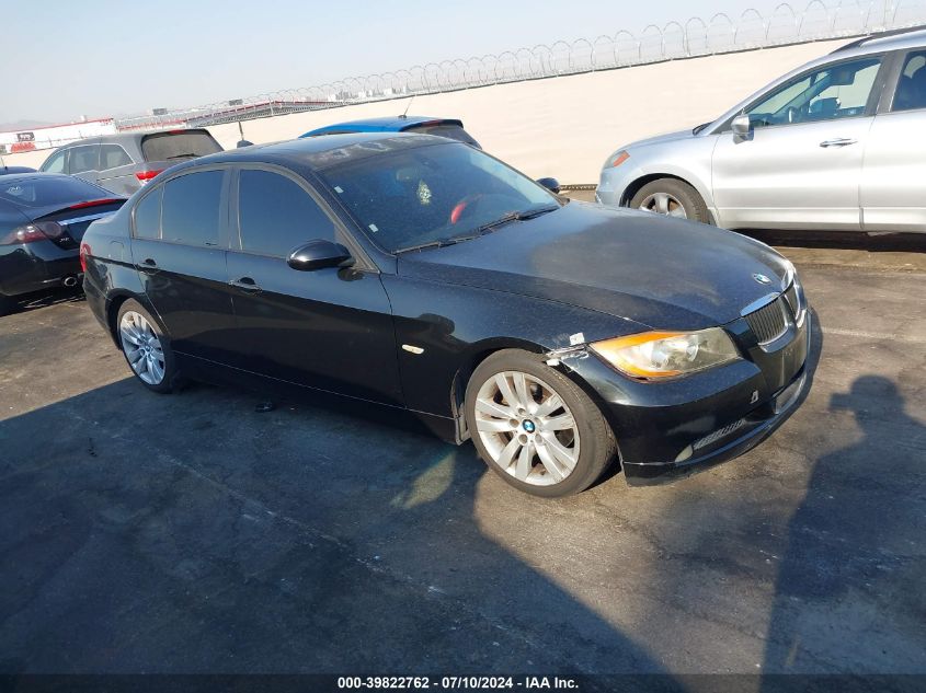 2007 BMW 328I VIN: WBAVC53507FZ75345 Lot: 39822762