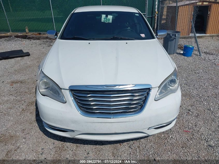 2012 Chrysler 200 Limited VIN: 1C3CCBCG3CN326900 Lot: 39822791