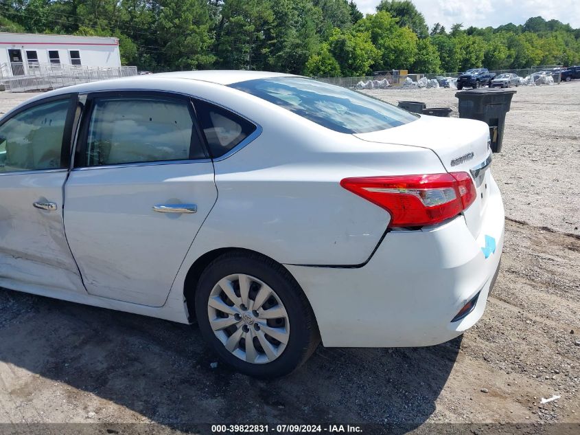 2018 Nissan Sentra S VIN: 3N1AB7APXJY201627 Lot: 39822831