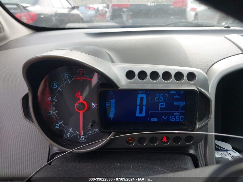 2013 Chevrolet Sonic Lt VIN: 1G1JC5SH1D4146541 Lot: 39822833