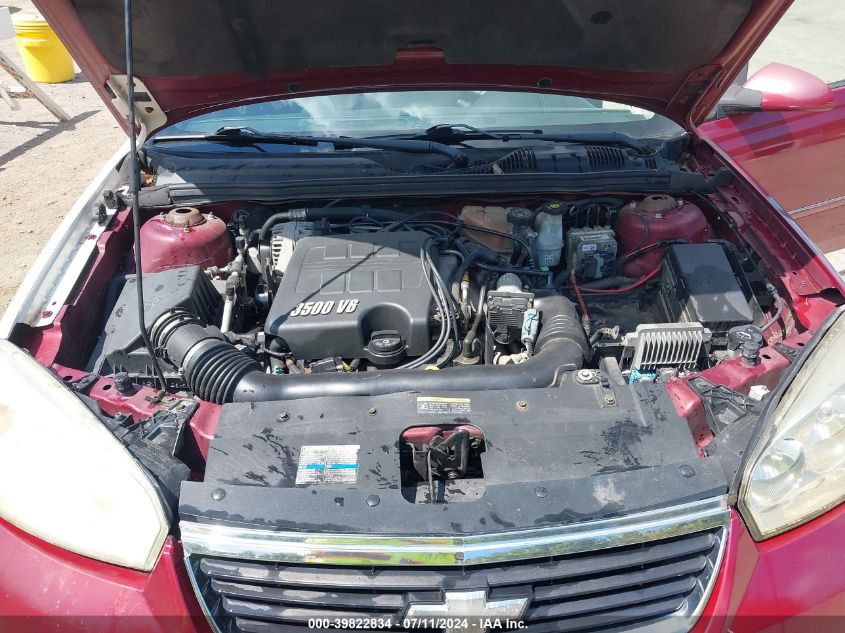 2006 Chevrolet Malibu Lt VIN: 1G1ZT51886F203166 Lot: 39822834