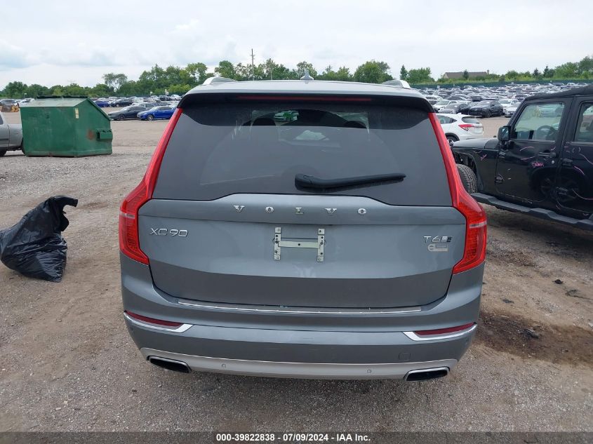 2016 Volvo Xc90 T6 Inscription VIN: YV4A22PL7G1087018 Lot: 39822838