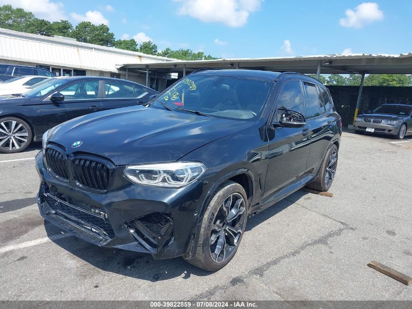 2020 BMW X3 M VIN: 5YMTS0C04L9B88230 Lot: 39822859