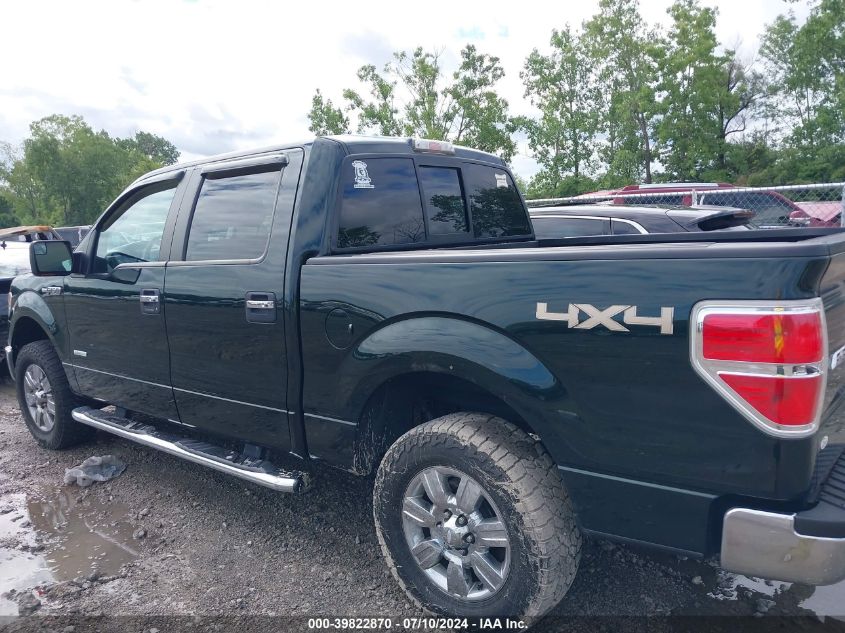 2012 Ford F150 Supercrew VIN: 1FTFW1ET7CFB70343 Lot: 39822870