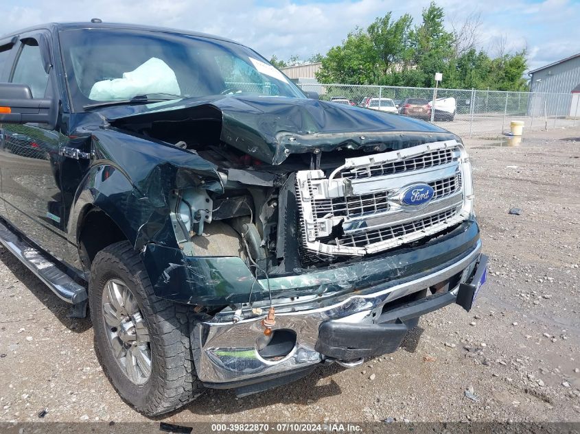 2012 Ford F150 Supercrew VIN: 1FTFW1ET7CFB70343 Lot: 39822870