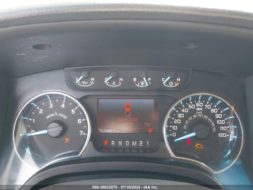 2012 Ford F150 Supercrew VIN: 1FTFW1ET7CFB70343 Lot: 39822870