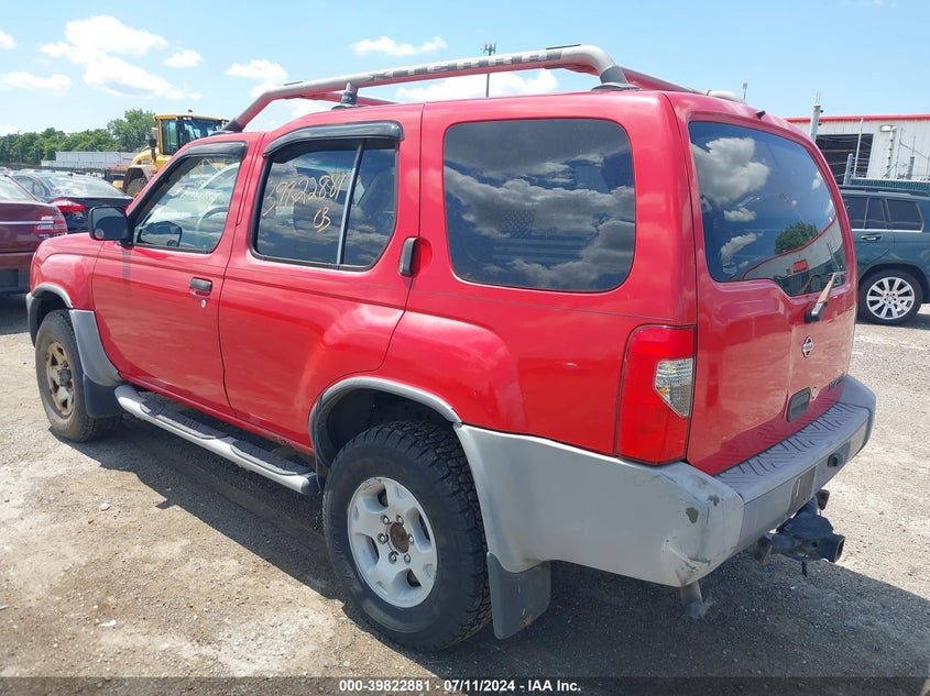 2000 Nissan Xterra Se/Xe VIN: 5N1ED28Y7YC573676 Lot: 39822881