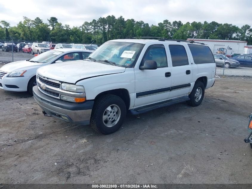 2001 Chevrolet Suburban 1500 Ls VIN: 3GNFK16T91G279318 Lot: 39822889