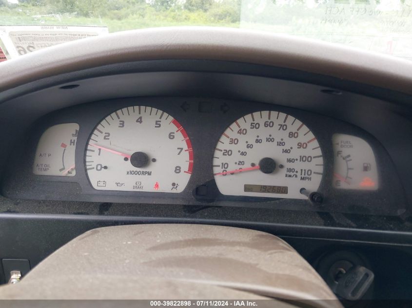 2003 Toyota Tacoma VIN: 5TEWM72N93Z296947 Lot: 39822898