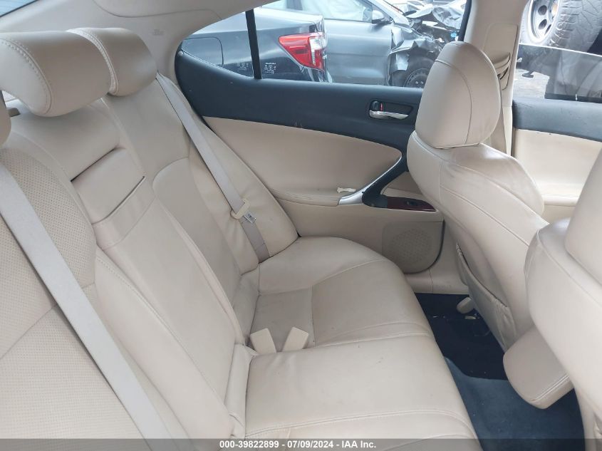 2008 Lexus Is 350 VIN: JTHBE262785018653 Lot: 39822899
