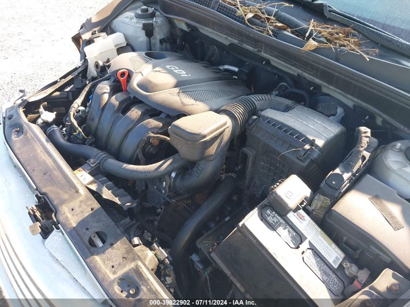 2013 Hyundai Sonata Gls VIN: 5NPEB4AC5DH562355 Lot: 39822902