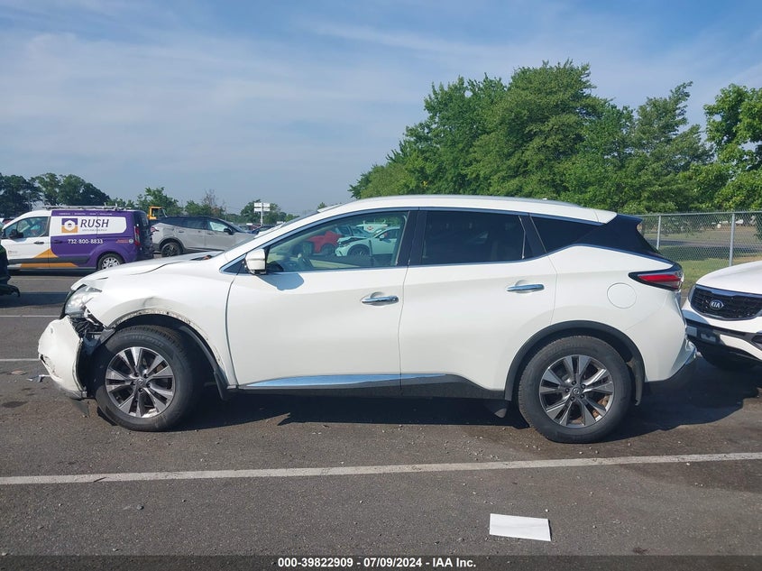 2015 Nissan Murano S/Sl/Sv/Platinum VIN: 5N1AZ2MH8FN283132 Lot: 39822909