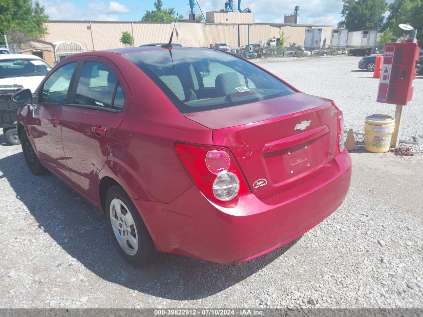 2013 Chevrolet Sonic Ls Auto VIN: 1G1JA5SH6D4240226 Lot: 39822912