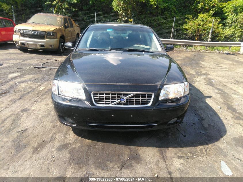 2006 Volvo S80 2.5T VIN: YV1TS592X61438031 Lot: 39822933