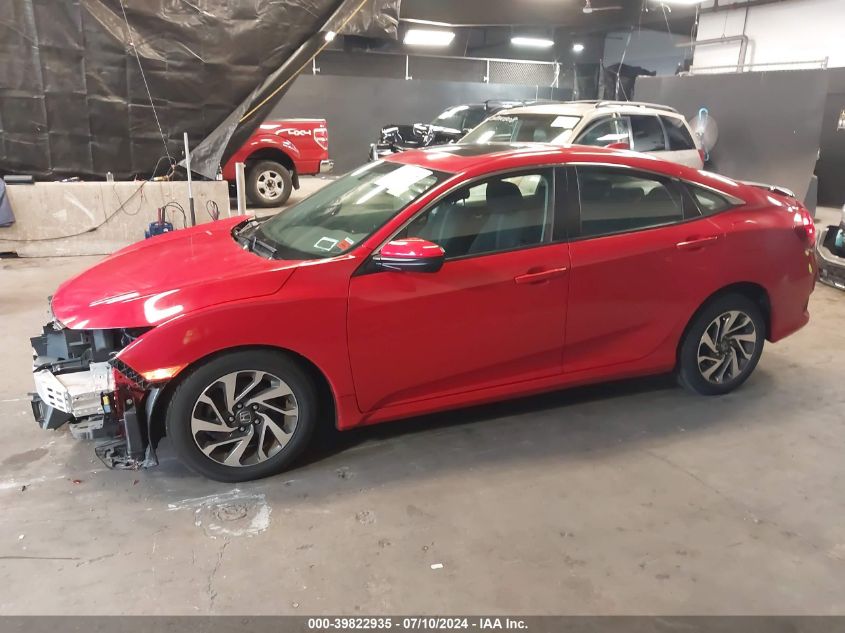 2018 Honda Civic Ex VIN: 2HGFC2F77JH549629 Lot: 39822935