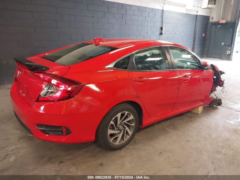 2018 Honda Civic Ex VIN: 2HGFC2F77JH549629 Lot: 39822935