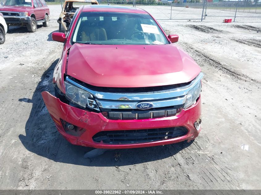 2010 Ford Fusion Sel VIN: 3FAHP0JA8AR317148 Lot: 39822962