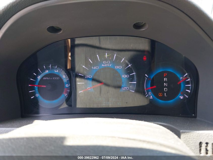 2010 Ford Fusion Sel VIN: 3FAHP0JA8AR317148 Lot: 39822962