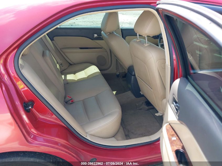 2010 Ford Fusion Sel VIN: 3FAHP0JA8AR317148 Lot: 39822962