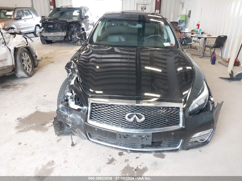 2015 Infiniti Q70 3.7X VIN: JN1BY1AR0FM560318 Lot: 39823038